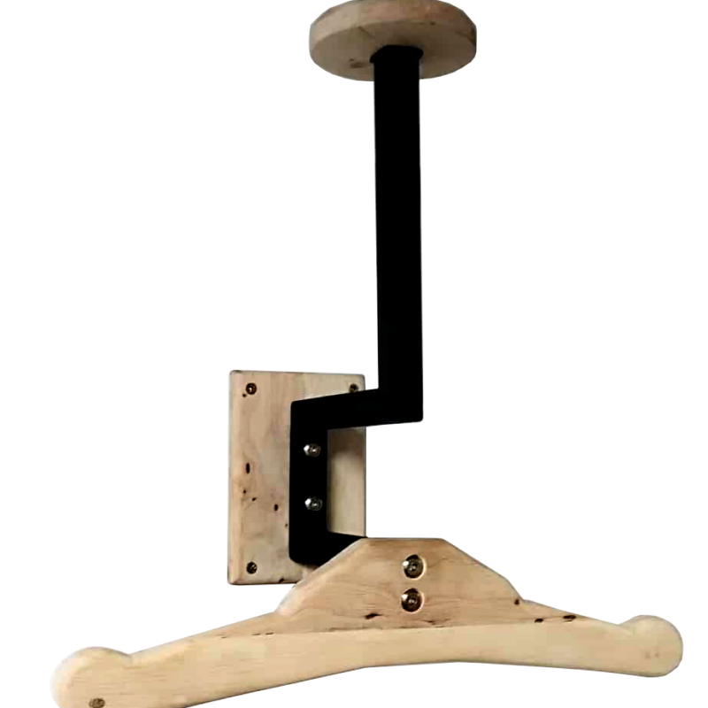 Wall-Mounted Helmet & Gear Hanger