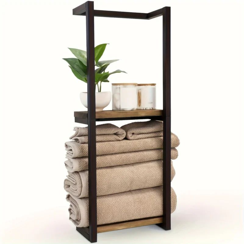 Art Deco Wall Mounted Towel Rack