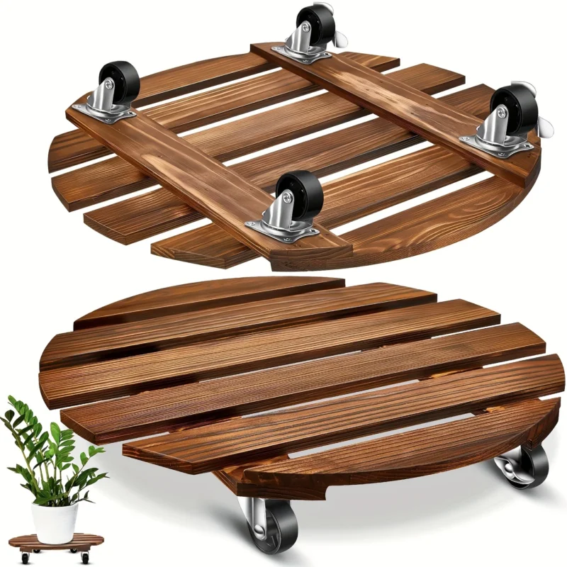 Plant Caddy Wooden